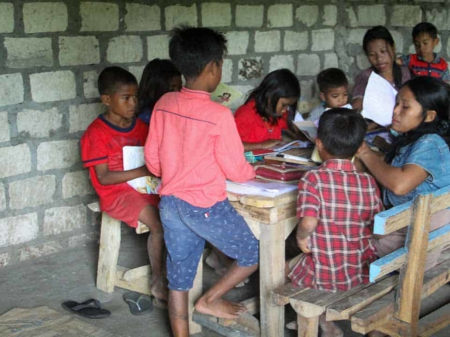 Fair Future implements programs to promote literacy in extremely rural villages.