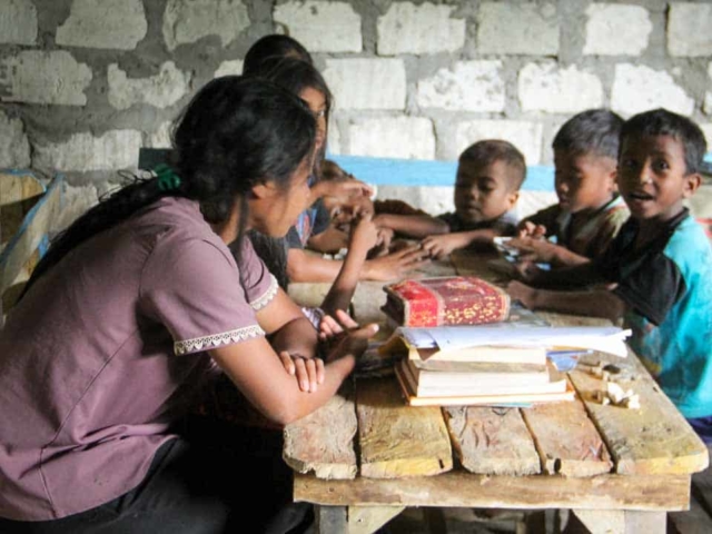 Fair Future implements programs to promote literacy in extremely rural villages.