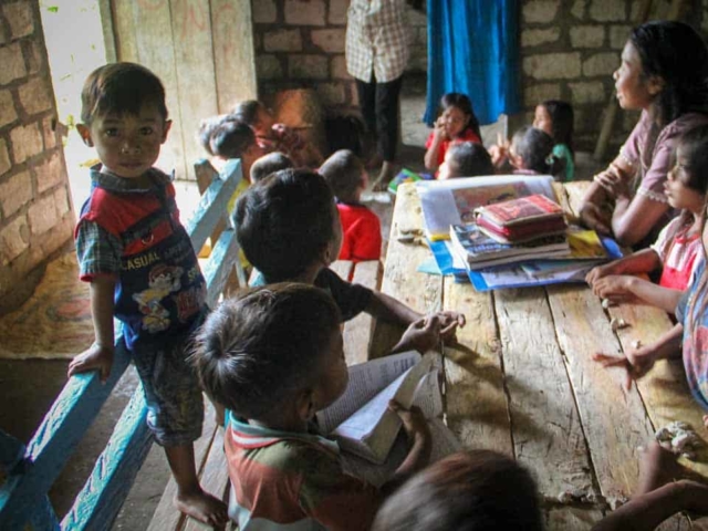 Fair Future implements programs to promote literacy in extremely rural villages.