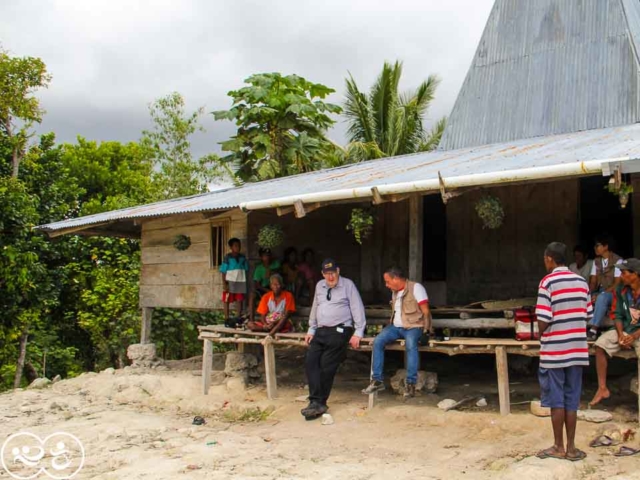 John from Rotary Australia visits programs here with Fair Future