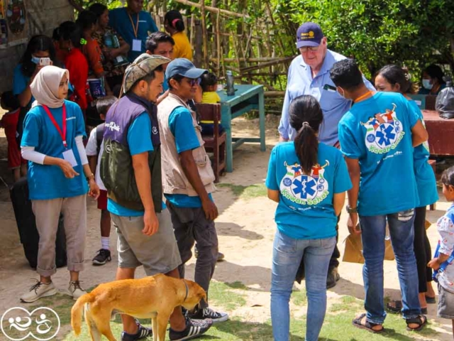 John from Rotary Australia visits programs here with Fair Future