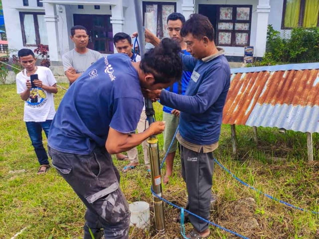 Puskesmas de Mahu - Fair Future provides clean water throughout the medical center.