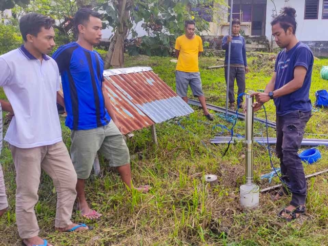 Puskesmas de Mahu - Fair Future provides clean water throughout the medical center.