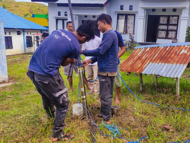 Puskesmas de Mahu - Fair Future provides clean water throughout the medical center.