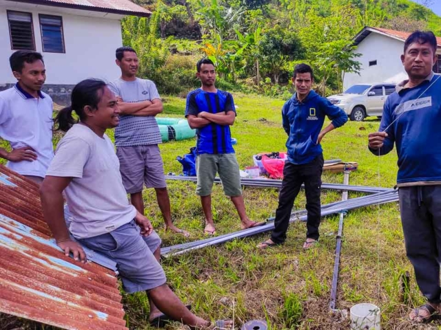 Puskesmas de Mahu - Fair Future provides clean water throughout the medical center.