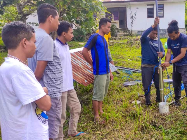 Puskesmas de Mahu - Fair Future provides clean water throughout the medical center.