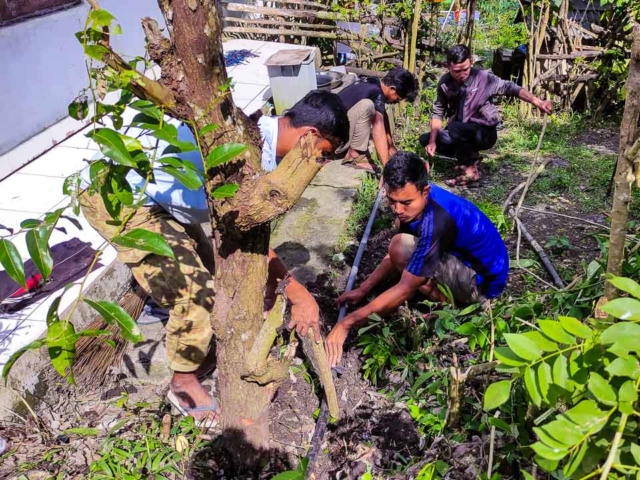 Puskesmas de Mahu - Fair Future provides clean water throughout the medical center.