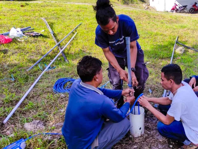 Puskesmas de Mahu - Fair Future provides clean water throughout the medical center.