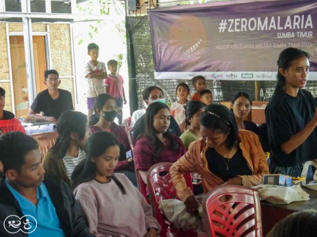 For three days, we trained more than 60 volunteers in the #ZeroMalaria program here in Rumah Kambera Sumba East