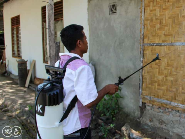 For three days, we trained more than 60 volunteers in the #ZeroMalaria program here in Rumah Kambera Sumba East