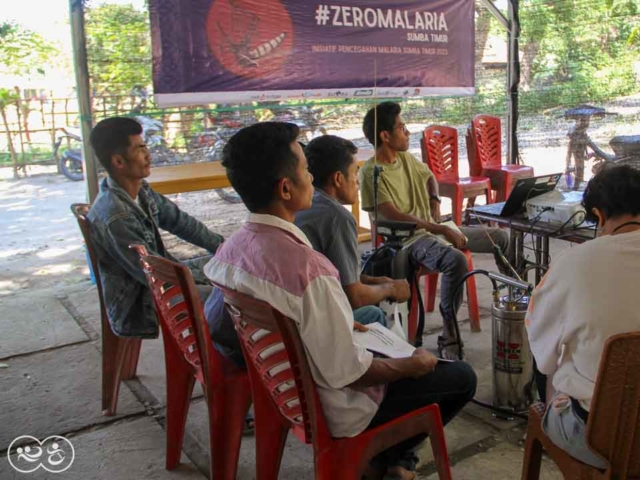 For three days, we trained more than 60 volunteers in the #ZeroMalaria program here in Rumah Kambera Sumba East