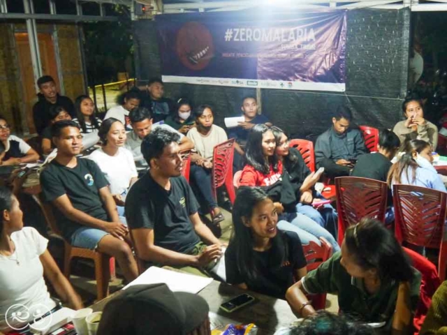 For three days, we trained more than 60 volunteers in the #ZeroMalaria program here in Rumah Kambera Sumba East