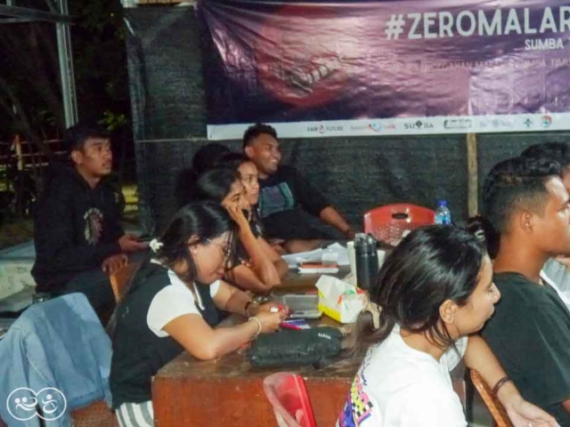 For three days, we trained more than 60 volunteers in the #ZeroMalaria program here in Rumah Kambera Sumba East