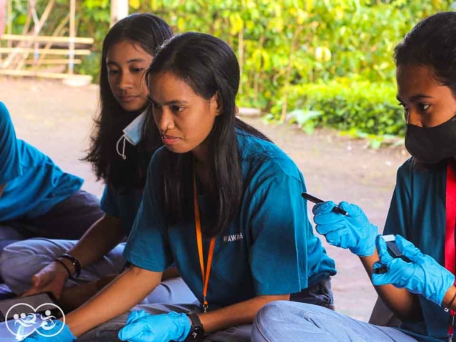 A Drop of Hope: Blood Testing for Malaria in East Sumba by Fair Future.