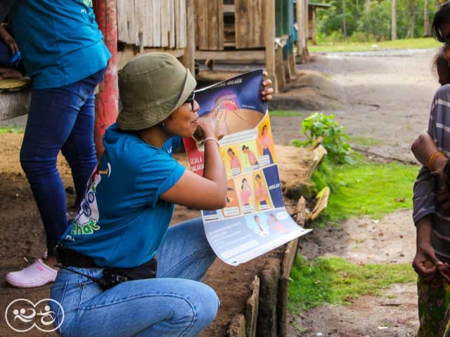 A Drop of Hope: Blood Testing for Malaria in East Sumba by Fair Future.