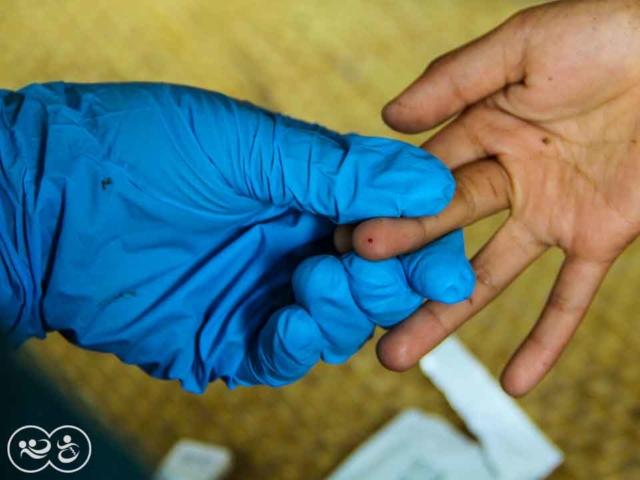 A Drop of Hope: Blood Testing for Malaria in East Sumba by Fair Future.