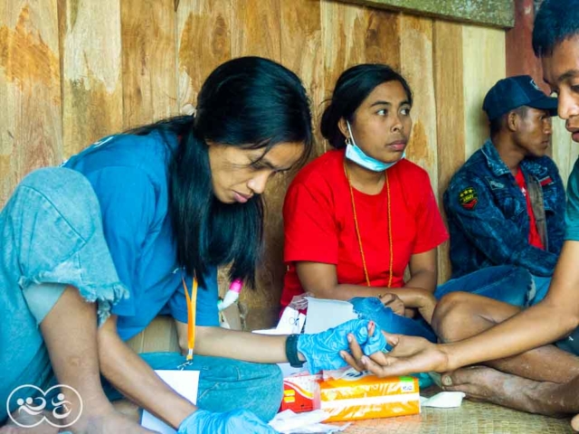 A Drop of Hope: Blood Testing for Malaria in East Sumba by Fair Future.