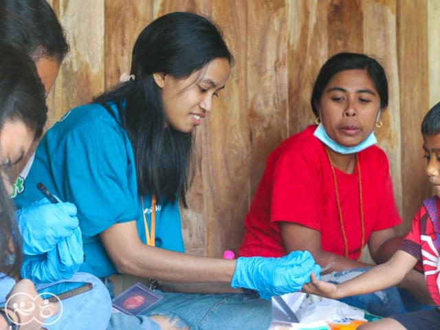 A Drop of Hope: Blood Testing for Malaria in East Sumba by Fair Future.