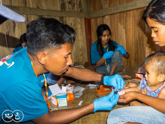 A Drop of Hope: Blood Testing for Malaria in East Sumba by Fair Future.