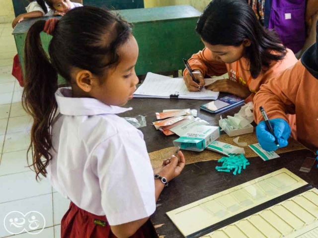 A Drop of Hope: Blood Testing for Malaria in East Sumba by Fair Future.