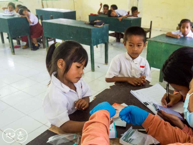 A Drop of Hope: Blood Testing for Malaria in East Sumba by Fair Future.