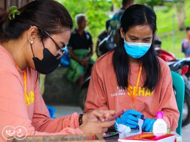 A Drop of Hope: Blood Testing for Malaria in East Sumba by Fair Future.