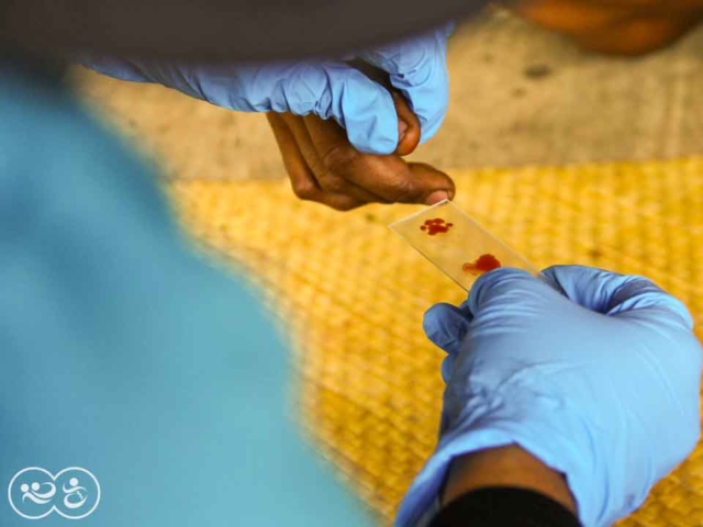 A Drop of Hope: Blood Testing for Malaria in East Sumba by Fair Future.