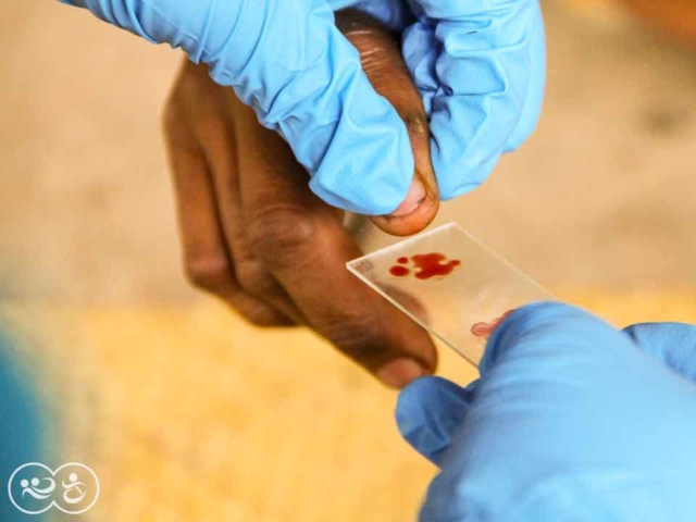 A Drop of Hope: Blood Testing for Malaria in East Sumba by Fair Future.