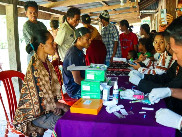 A Drop of Hope: Blood Testing for Malaria in East Sumba by Fair Future.