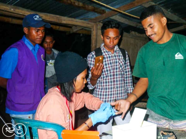 A Drop of Hope: Blood Testing for Malaria in East Sumba by Fair Future.