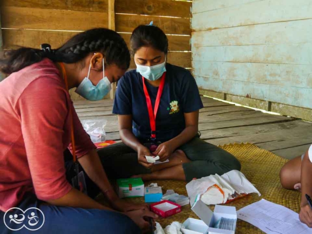 A Drop of Hope: Blood Testing for Malaria in East Sumba by Fair Future.