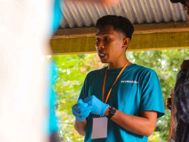 A Drop of Hope: Blood Testing for Malaria in East Sumba by Fair Future.