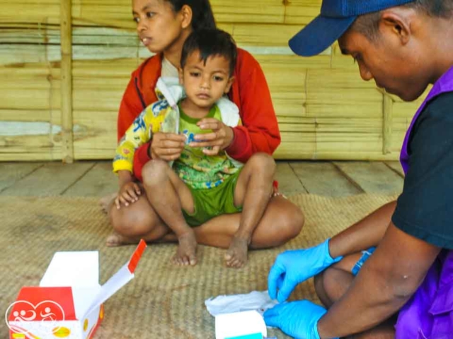 Blood Testing for Malaria in East Sumba by Fair Future