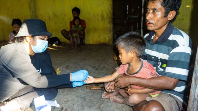 Blood Testing for Malaria in East Sumba by Fair Future