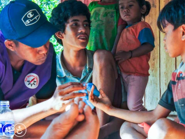 A Drop of Hope: Blood Testing for Malaria in East Sumba by Fair Future.