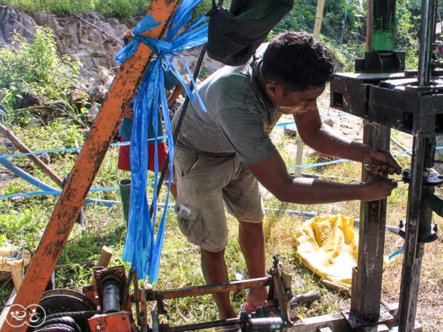 Drilling for Clean Water Changes Lives in East Sumba.