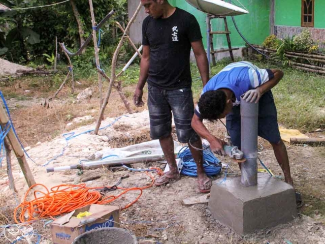 Drilling for Clean Water Changes Lives in East Sumba.