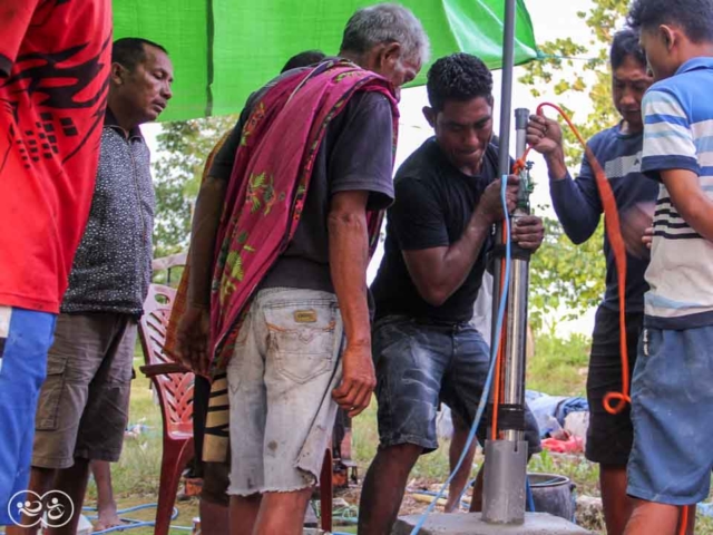 Drilling for Clean Water Changes Lives in East Sumba.