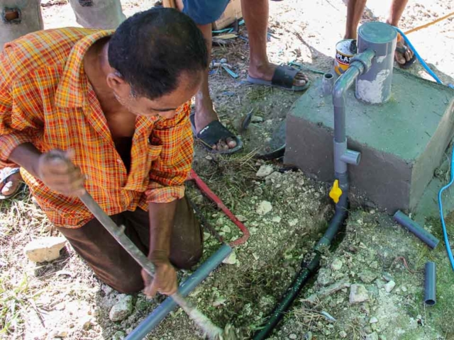 Drilling for Clean Water Changes Lives in East Sumba.