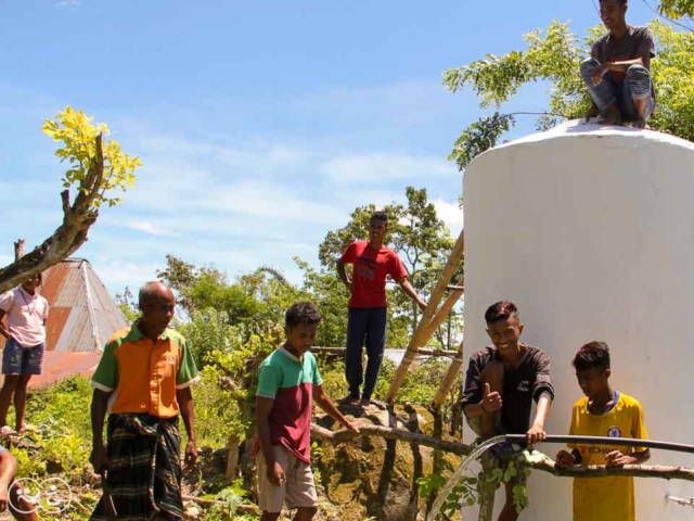 Drilling for Clean Water Changes Lives in East Sumba.