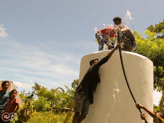 Drilling for Clean Water Changes Lives in East Sumba.