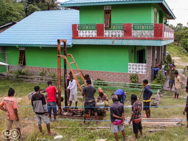 Drilling for Clean Water Changes Lives in East Sumba.