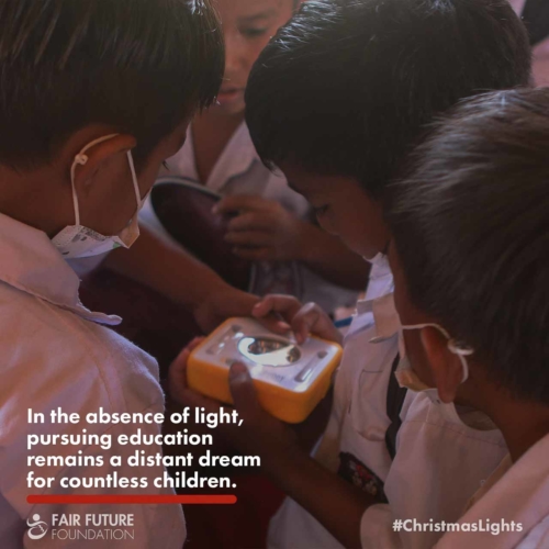 Illuminate Lives in Darkness by Joining #ChristmasLights.