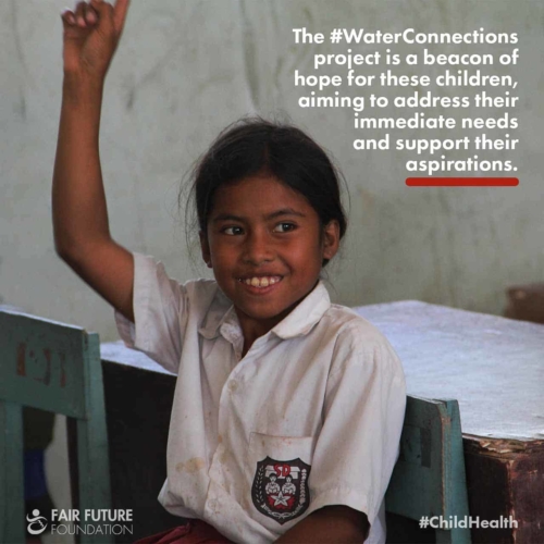 Empowering Dreams: Fair Future&#039;s #WaterConnections Initiative.