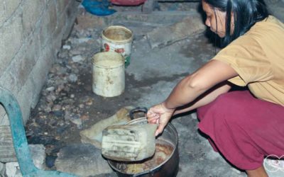 The life of the teachers of the Laindatang school, in their mess