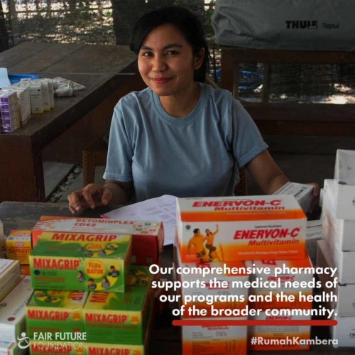 Lifelines in Bottles: The Pharmacy at Rumah Kambera.