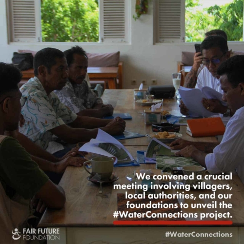 #WaterConnections Initiative in Laindatang: Encouraging Community Empowerment.