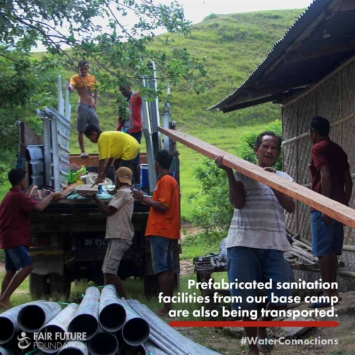 The local community plays a crucial role in Water Connections Project