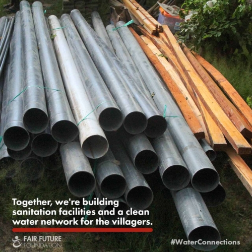 The local community plays a crucial role in Water Connections Project