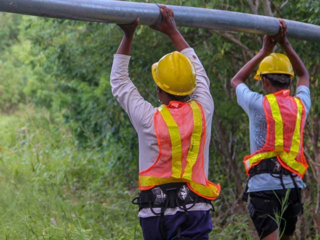 First three weeks of work on the Water Connections Laindatang 2024 project site, phases 2 and 3